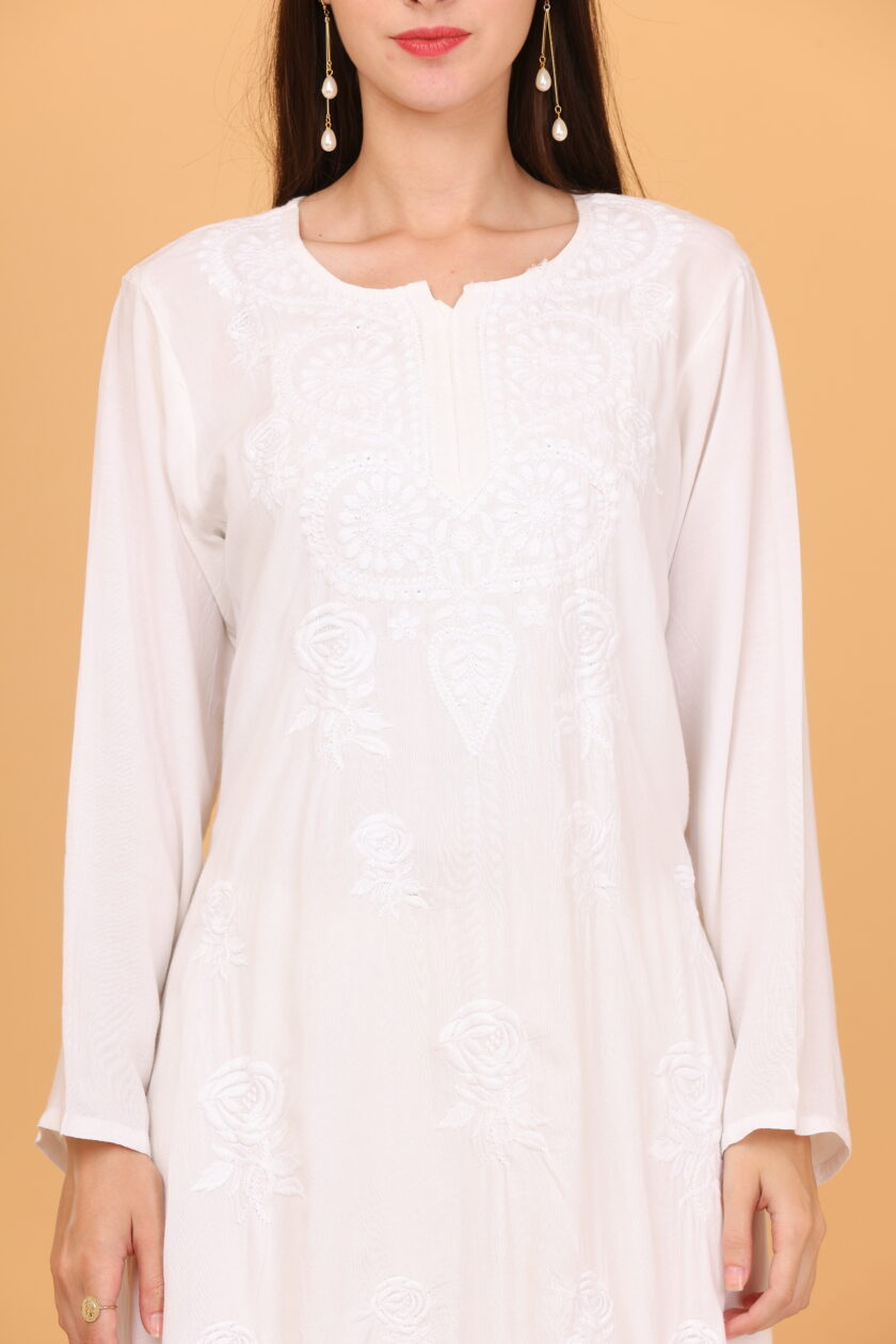 Gyanisha Women ChickenKari Kurta Palazzo Set - Image 4