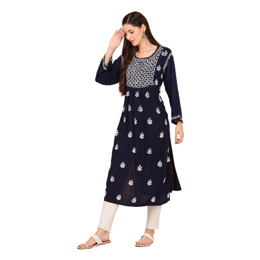 Long Straight Kurti - Image 3