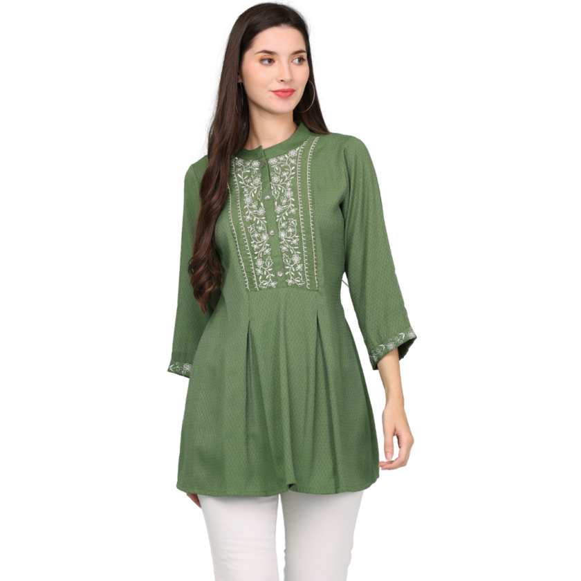 Embroidered Top